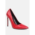thumbnail image 2 of Urchin Croc High Stiletto Heel Pumps, 2 of 10
