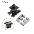 thumbnail image 2 of Unique Bargains 5 Sets EE19 5+5pin Transformer Bobbin PC40 Ferrite Core 10 Ferrite Halves + 5 Bobbin, 2 of 4