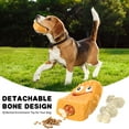 thumbnail image 6 of PcEoTllar Dog Toys for Aggressive Chewers, Dog Chew Toys, Treat Dispensing Dog Puzzle Toys - Yellow, 6 of 8