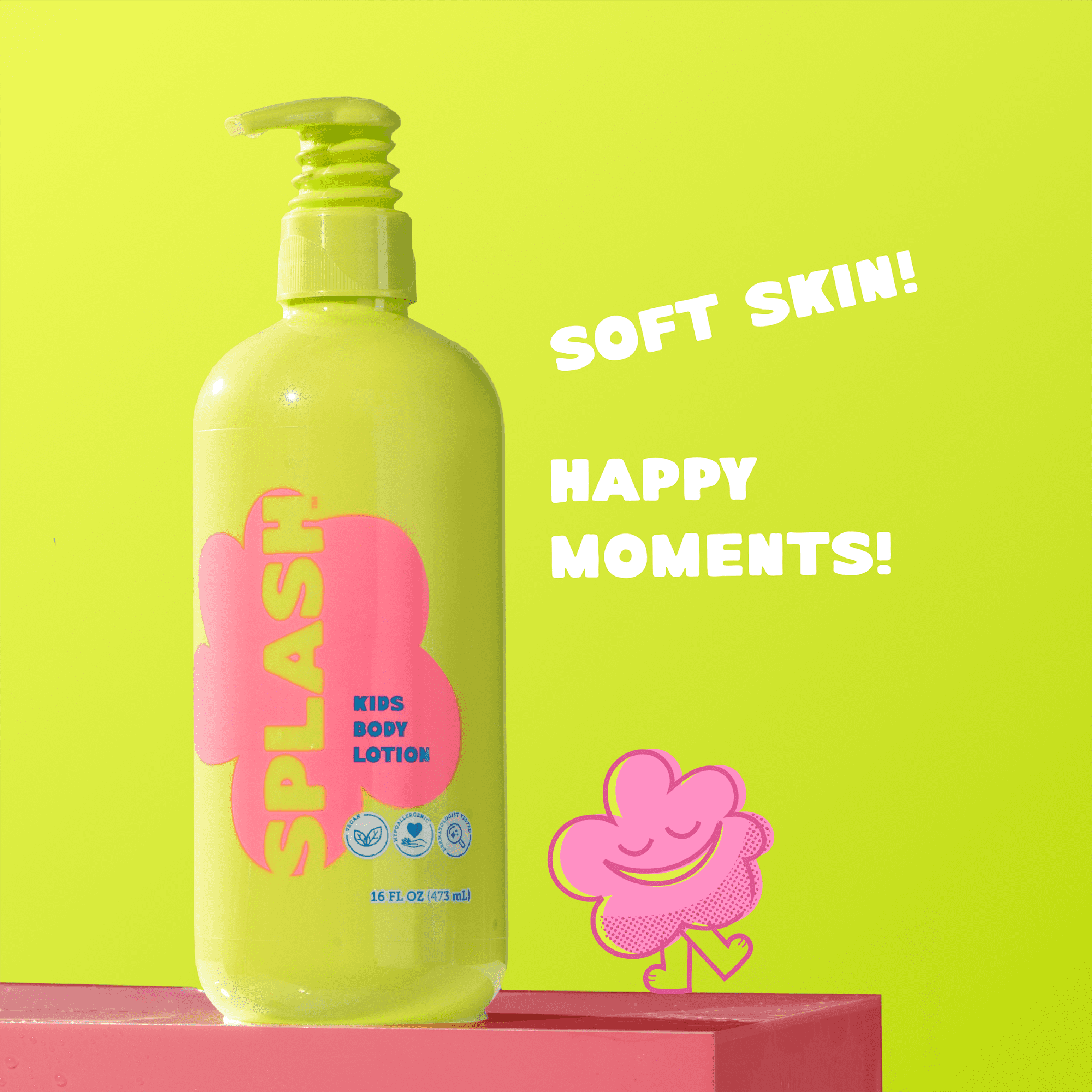 Splash Kids Moisturizing Body Lotion, Gummy Bear Scent, 16 fl oz
