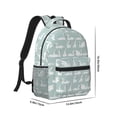 thumbnail image 2 of Disketp White Swan Backpack - Comfortable Daypack with The right laptop for you Spacious Main Compartment & other poket - {designName} print, 2 of 6