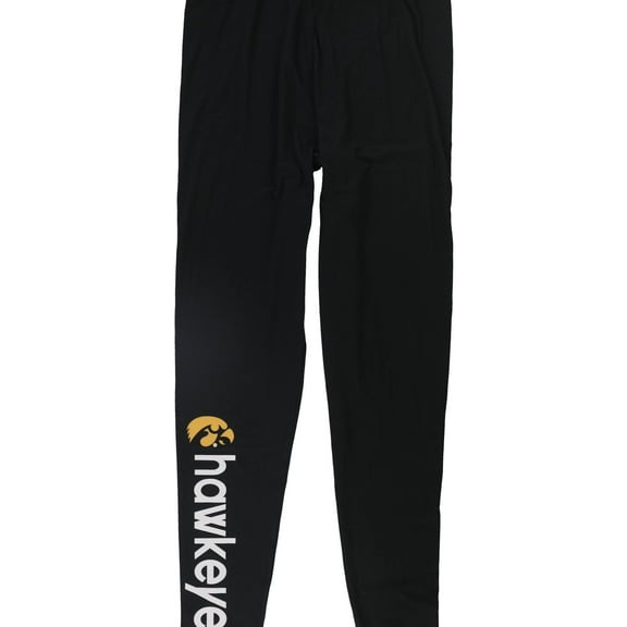 G-III Sports Womens Hawkeyes Casual Leggings, Black, X-Small