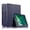 Dark Blue, variant on Folio Case for iPad 7th/8th/9th Generation 10.2-inch Flip Stand Shockproof Cover Auto Wake/Sleep