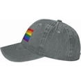 thumbnail image 3 of Pride Rainbow LGBT Flag of North Carolina Baseball Cap Women Men Hat Vintage Trucker Sun Hat Dad Cowboy Hats, 3 of 8