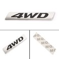 thumbnail image 1 of Metal Glossy 4WD Car Fender Trunk Tailgate Badge Decals Sticker 4WD 4X4 SUV, 1 of 11