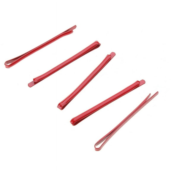 WINDLAND Bangs Bobby Pins Red Hair Barrettes Metal Hair Side Clips Non Slip Cosplay Hair Clips Decorative Hair Barrettes