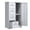White#1, variant on Metal File Cabinets, 5 Drawer Metal Vertical File Cabinet with Lock on Wheels for Home Office,Heavy Duty Metal Storage Cabinet for A4/Letter/Legal Size Files, Black, 17.71"D*15.16"W*64.17"H