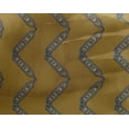 thumbnail image 5 of oneOone Georgette Viscose Dark Mustard Fabric Block Sewing Craft Projects Fabric Prints By Yard 42 Inch Wide-DA, 5 of 5