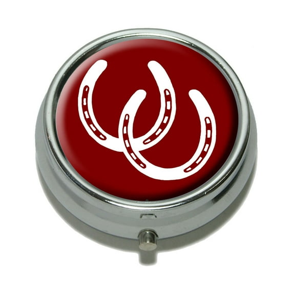 Horseshoes Pill Box