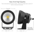 thumbnail image 4 of DYstyle RGB LED Underwater Flood Light Submersible LED Dimmable Spotlight with 16 Color Changing, Remote Control, 4 of 5