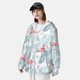 thumbnail image 3 of Balery Tropical Flamingo Sudadera ligera de manga larga con capucha y protección solar UPF 50+ para hombre y mujer, ideal para pesca y running-Medium, 3 of 7