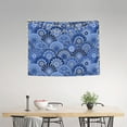 thumbnail image 2 of Uemuo Blue Mandala Harmony Printed 29x37 Inch Tapestry Wall Hanging – Lightweight & Durable – Perfect for Dorm Decor, Beach Throw, Sofa Cover, Tablecloth, 2 of 8