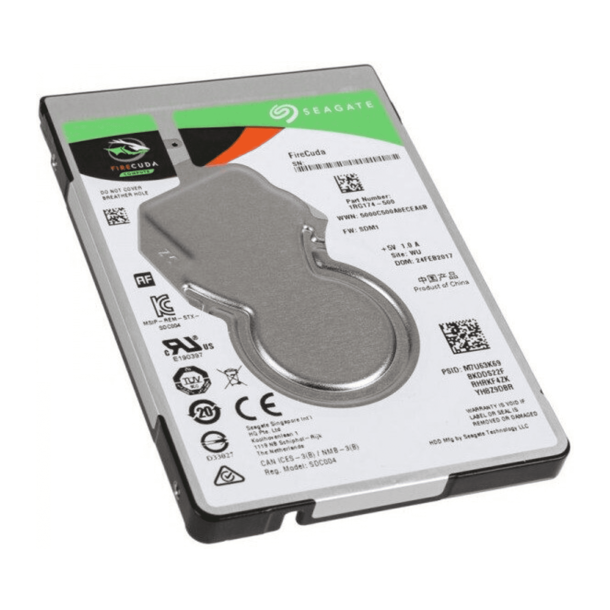 Seagate FireCuda 500GB 2.5" SATA 6Gb/s 128MB Hybrid Drive (ST500LX025 )