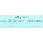 aden + anais essentials stencil - silky soft swaddles - 2pack