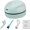 Green, variant on Desktop Vacuum Cleaner USB Charging with Vacuum Nozzle Cleaning Brush, Detachable Design & Portable Mini Table Dust Vaccum Cleaner, Clean Dust, Crumbs, Piano, Computer, Car Etc(Light Green)