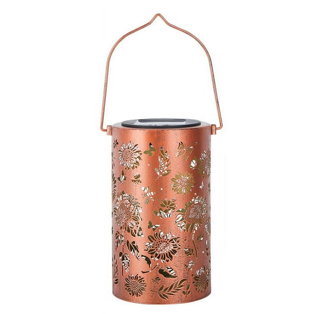 Linternas Solares de Girasol para Exteriores, Impermeables, Regalos de Cumpleaños para Mujeres, Mamás, Abuelas, Luces Solares Colgantes para Patio, Jardín