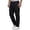 A-Black529, variant on Men's Elastic Waist Pants Relaxed Fit Everyday Weekend Straight Leg Casual Trousers