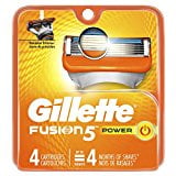 Gillette Fusion Power Replacement Cartridges - 4 each (Pack of 4)