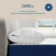 thumbnail image 2 of Colchón de Espuma Luuna Air Individual Adulto y 2 Almohadas Ajustables Firmes Tamaño Estándar blanco Individual, 2 of 7