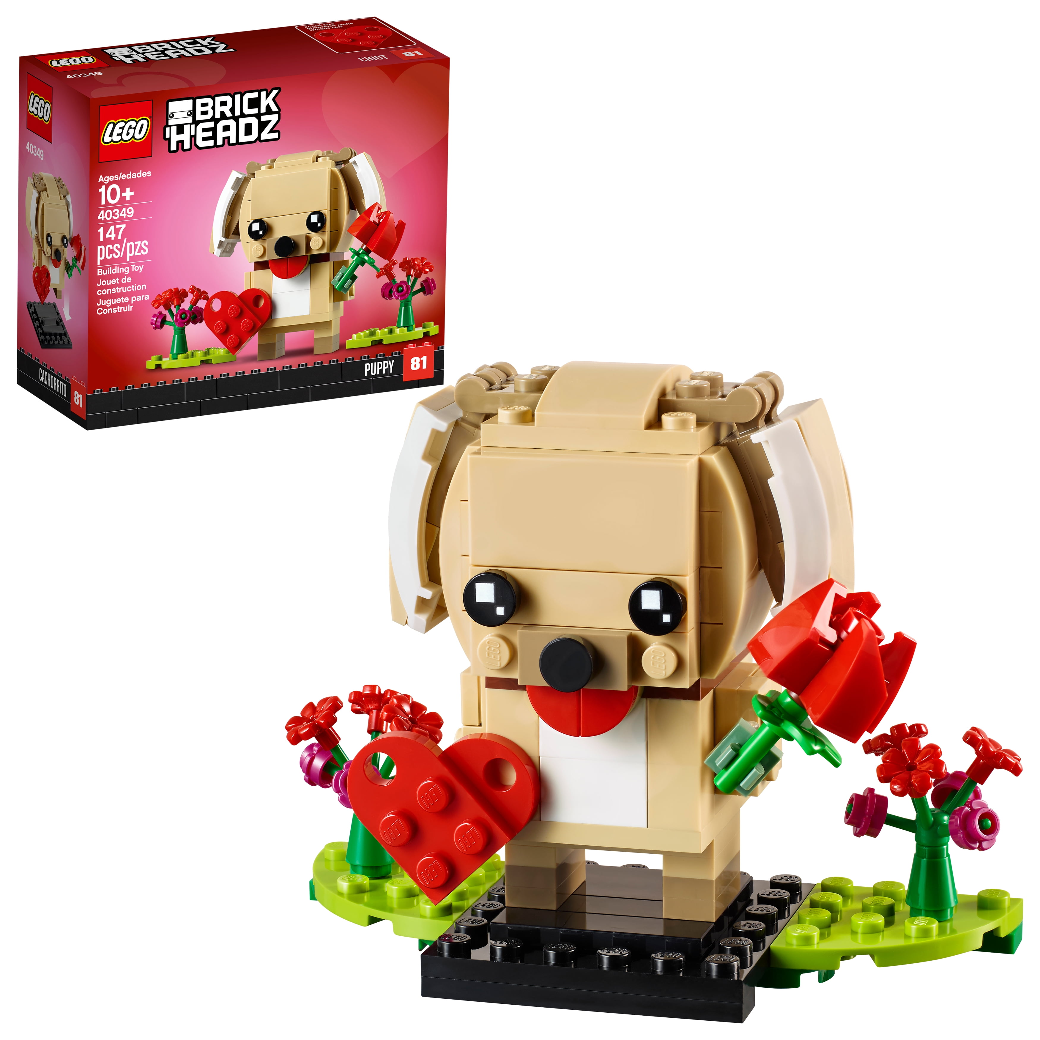 Brand New and Sealed Galentines Gift LEGO Valentine's Brown Bear 40462