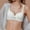 39-White, variant on YWDJ Bras for Women Plus Size Push up Comfortable Bras Wireless Bras Adjustable Straps Half Cup Hollow Sleep Bras Padded Lace Comfort Bras Wrap Solid Comfy Bras Beige 36