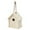 B, variante sur Wzzjkit Mangeoires pour Oiseaux Extérieurs, Mangeoire en Bois Suspendue pour Décoration de Jardin en Forme d'Hexagone avec Toit, Mangeoire à Oiseaux
