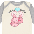 thumbnail image 4 of Inktastic Love You Alotl Cute Axolotl Valentines Boys or Girls Long Sleeve Baby Bodysuit, 4 of 5
