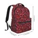 thumbnail image 2 of Fotbe Red Glitter Mochila Casual con Estampado para Escuela, Viajes y Actividades al Aire Libre - Duradera, Ligera y Cómoda, 2 of 5