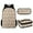 Cat, variant on KUIFORTI Lunch Bag Large Capacity Lunch Bag Backpack Food Container Cooler Bag 3 Pack Bag Set, Cute Sloth