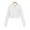 White, variant on WXLWZYWL Cropped Hoodies for Women Long Sleeve Shirts Drawstring Hooded Sweatshirts Workout Crop Tops