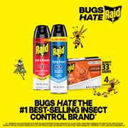 Raid Concentrated Deep Reach Pest Insect Killer & Roach Fogger Insecticide, 1.5 fl oz, 4 Count