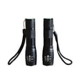 thumbnail image 3 of Eigraketly Aluminium Alloy Flashlight 1200mAh Anti-rust Rechargeable Survival Zoomable with Emergency Electric Torch Light Lanyard Type3, 3 of 6
