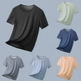 thumbnail image 5 of Mens Mesh See Through Underwear T-Shirt Muscle Top Short Sleeve Clubwear Party, 5 of 8