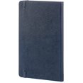 thumbnail image 2 of Carnet Classique Moleskine, Couverture Rigide, Grand (5" x 8,25") Uni/blanc, Bleu, 240 Pages, 2 of 5