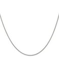 thumbnail image 3 of 14K White Gold 1.4mm Round Snake Chain 20", 3 of 6