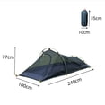 thumbnail image 2 of Mesh Backpacking Tent 1 Person Ultralight Aluminum Pole Camping Tent, 2 of 7