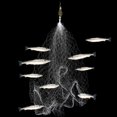 thumbnail image 2 of fastboy Fishing Net Design Copper Spring Fish Net Outdoor Sports Netting Fishing Tackle Tools Fishnet, 2 of 8