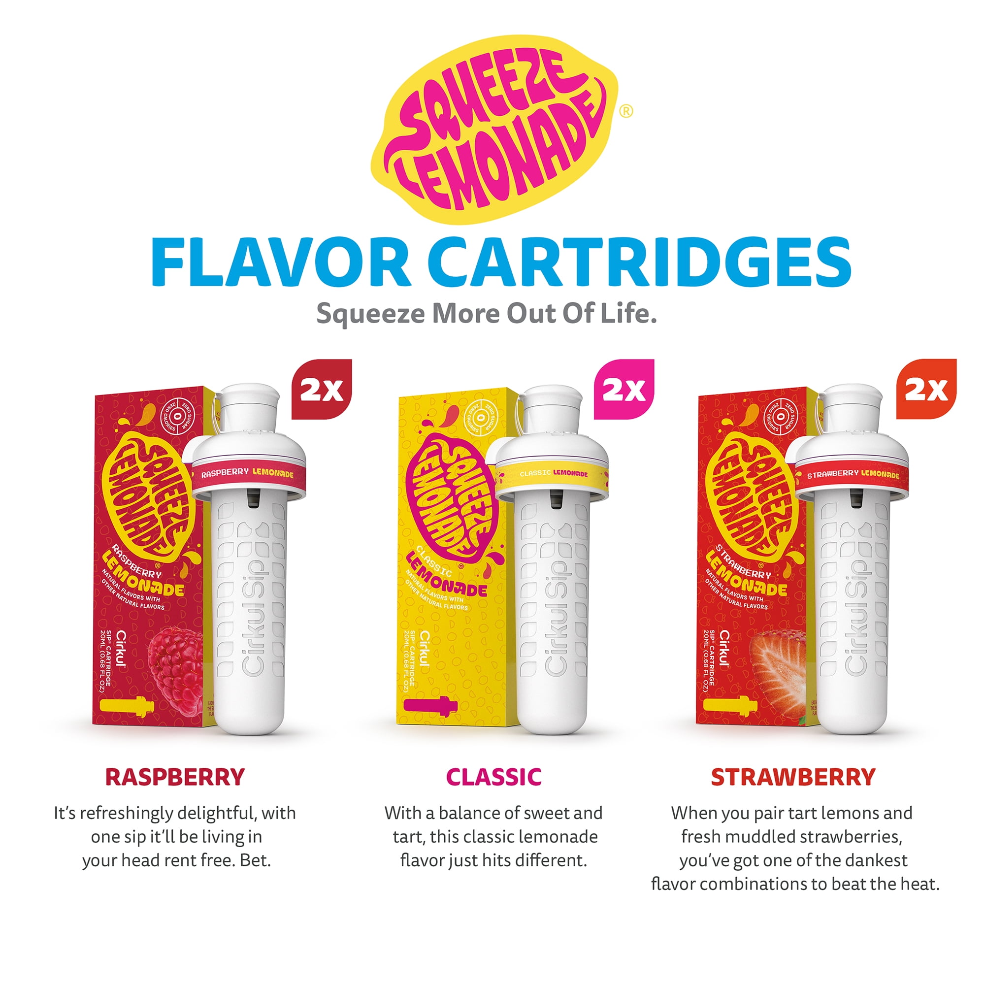 Cirkul Frosted Refreshers Flavor Cartridge Variety Pack, Drink Mix, 6-Pack (2 Pink Refresher, 2 Mango Dragon Fruit Refresher, & 2 Paradise Refresher) - Walmart.com Cirkul Frosted Refreshers Flavor Cartridge Variety Pack, Drink Mix, 6-Pack (2 Pink Refresher, 2 Mango Dragon Fruit Refresher, & 2 Paradise Refresher) - Walmart.com