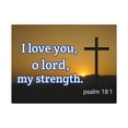 thumbnail image 3 of Scripture Walls Psalm 18:1 O Lord, My Strength Bible Verse Canvas Christian Wall Art Ready to Hang, 3 of 18
