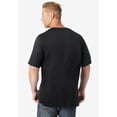 thumbnail image 2 of KingSize Men's Big & Tall Shrink-Less Lightweight Longer-Length V-Neck T-Shirt, 2 of 6