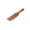 A002- Style B, variant on Wooden Spurtle, Non-stick Cookware Safe, 1 Piece Solid Teak Wooden Thin Spurtle, for Home Kitchen Cooking Frying Mixing Scraping, Heat Resistant Kitchen Utensil for Non-stick Pan