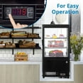 thumbnail image 5 of Aoile 2.1 Cu.Ft Commercial Refrigerated Display Case, Single Door Countertop Display Refrigerator with LED Lighting, 5 of 7