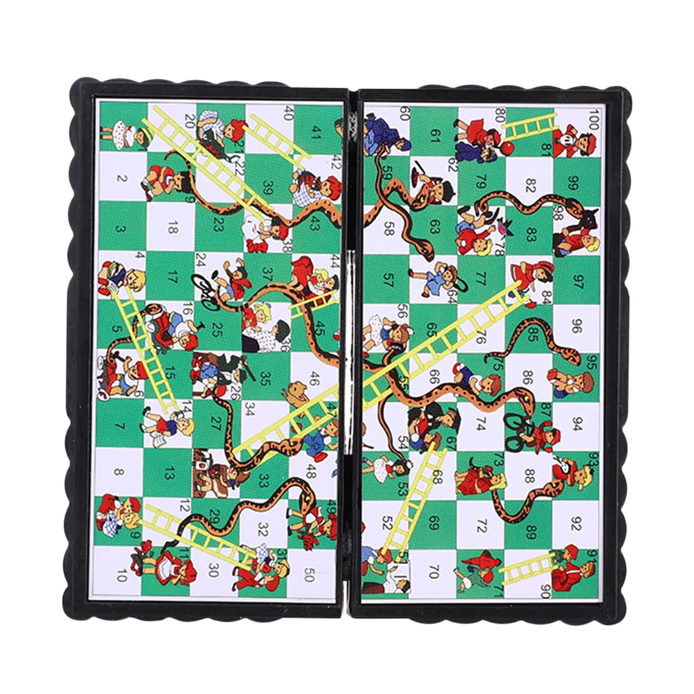 Juego De Mesa Magnético 3 En 1 Portátil – Parchís, Serpientes Y Escaleras, Y Damas Chinas Con Dados, Ideal Para Viajes Y Familia