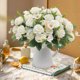 thumbnail image 4 of Rosas Flores Frescas Decoración de Boda de Paquete de Rosas Simuladas Arreglo de Flores Artificiales Frescas Pequeñas, 4 of 6