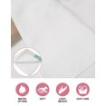 thumbnail image 6 of Turquoise Beige Stripe Kitchen Dish Towels for Drying Dishes Set of 3, Modern Art Horizontal Striped Waffle Weave Microfiber Hand Tea Bathroom Towels Quick Dry & Absorbent Towel 12x12, 6 of 7