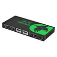 thumbnail image 4 of Monoprice Blackbird 2x2 HDMI Matrix With Audio Extraction, HDMI 2.1, HDCP 2.3, Connect Two 8K60 Sources to Two 8K60 Monitors and Send Content From Either Source To Either Or Both Monitors, 4 of 6