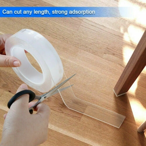 Magic Tape Washable Adhesive Tape Double-sided Nano Invisible Gel Tape Hot  