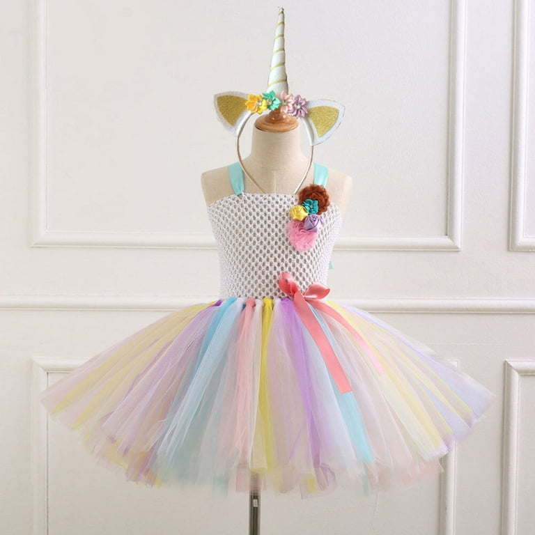Youth rainbow clearance skirt