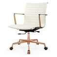 thumbnail image 7 of Meelano M346 Office Chair In White Italian Leather, 7 of 7