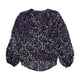 thumbnail image 1 of INC Blusa con Estampado de Surplice para Mujer, Púrpura, Small, 1 of 2